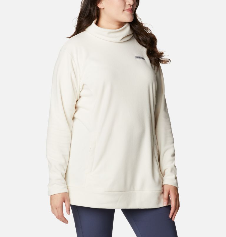 Tunique en laine polaire Ali Peak pour femme - Grandes tailles, Color: Chalk, image 5