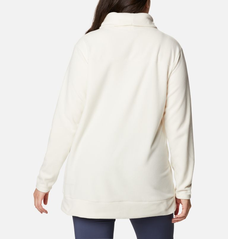 Thumbnail: Women's Ali Peak Fleece Tunic - Plus Size, Color: Chalk, image 2
