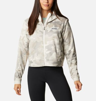 Women's Northern Canyon&trade; Hybrid Hoodie Northern Canyon&trade; Hybrid Hoodie | 010 | L, Chalk Camo, front