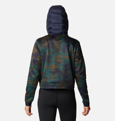 Women's Northern Canyon&trade; Hybrid Hoodie Northern Canyon&trade; Hybrid Hoodie | 010 | L, Dark Nocturnal Camo, back