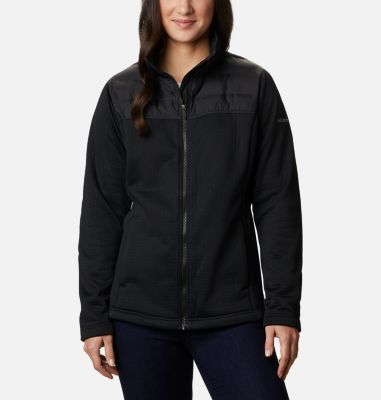 Women's Northern Canyon&trade; Hybrid Full Zip Northern Canyon&trade; Hybrid FZ | 010 | L, Black, front
