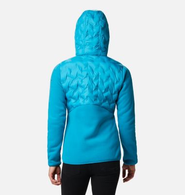 Women's Delta Ridge Hybrid Fleece Delta Ridge&trade; Hybrid Fleece FZ | 843 | L, Fjord Blue, back