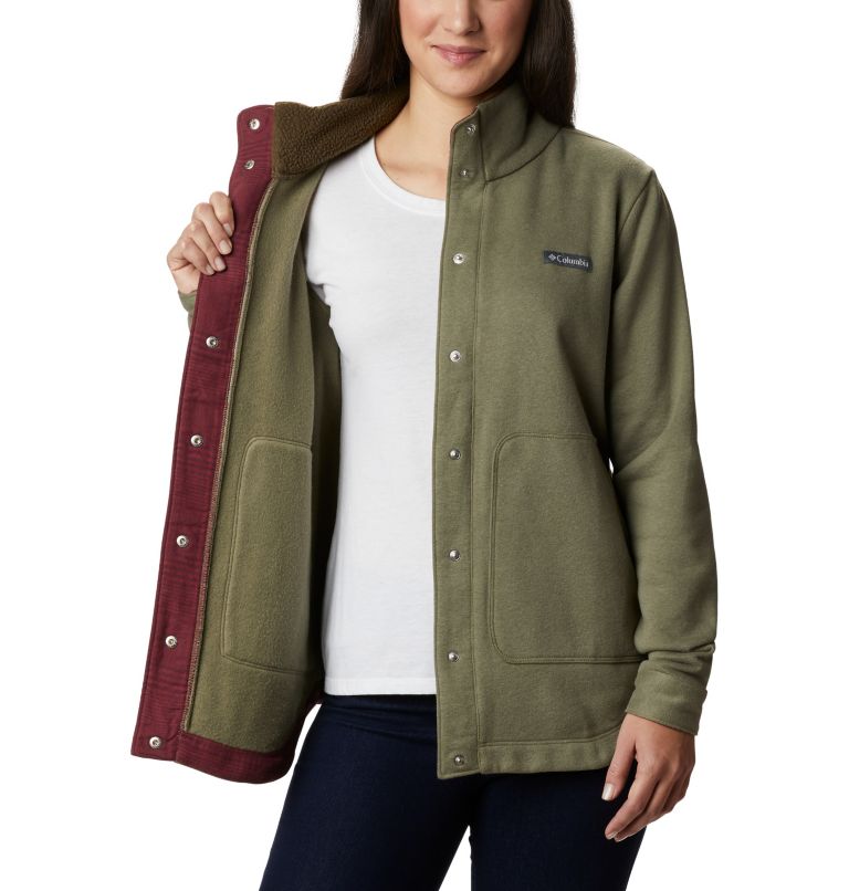 Veste-chemise Hart Mountain pour femme, Color: Stone Green, image 5