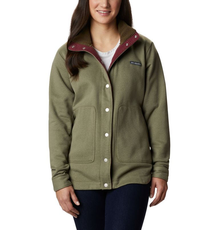 Veste-chemise Hart Mountain pour femme, Color: Stone Green, image 1