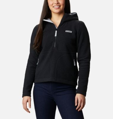 Women's Northern Reach&trade; Sherpa Anorak Northern Reach&trade; Sherpa Anorak | 191 | M, Black, front