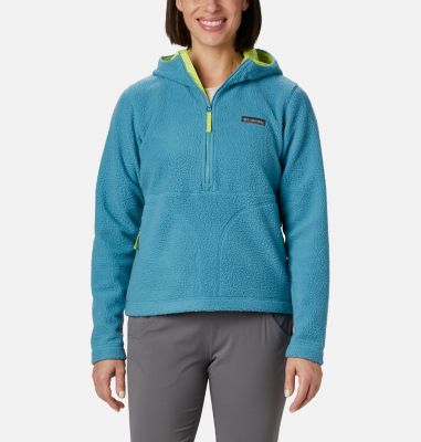 Women's Northern Reach&trade; Sherpa Anorak Northern Reach&trade; Sherpa Anorak | 191 | M, Canyon Blue, front