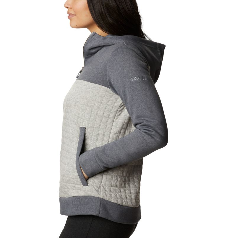 Chandail à capuchon Sunday Summit pour femme, Color: Grey Ash Heather, image 3
