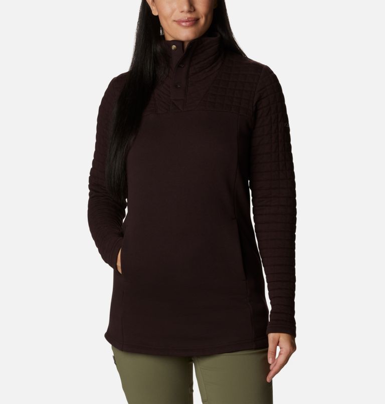 Women's Sunday Summit II Tunic, Color: New Cinder, image 1