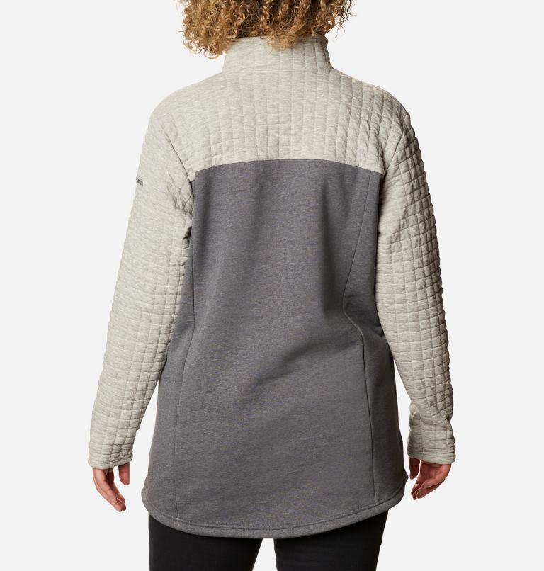 Sunday Summit II Tunic | 021 | 1X, Color: Grey Ash Heather, image 2