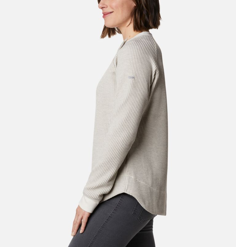 Chandail Chillin pour femme, Color: Chalk Thermal, image 3