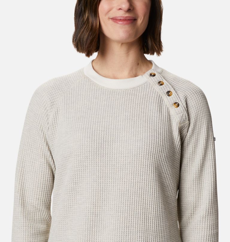 Chandail Chillin pour femme, Color: Chalk Thermal, image 4