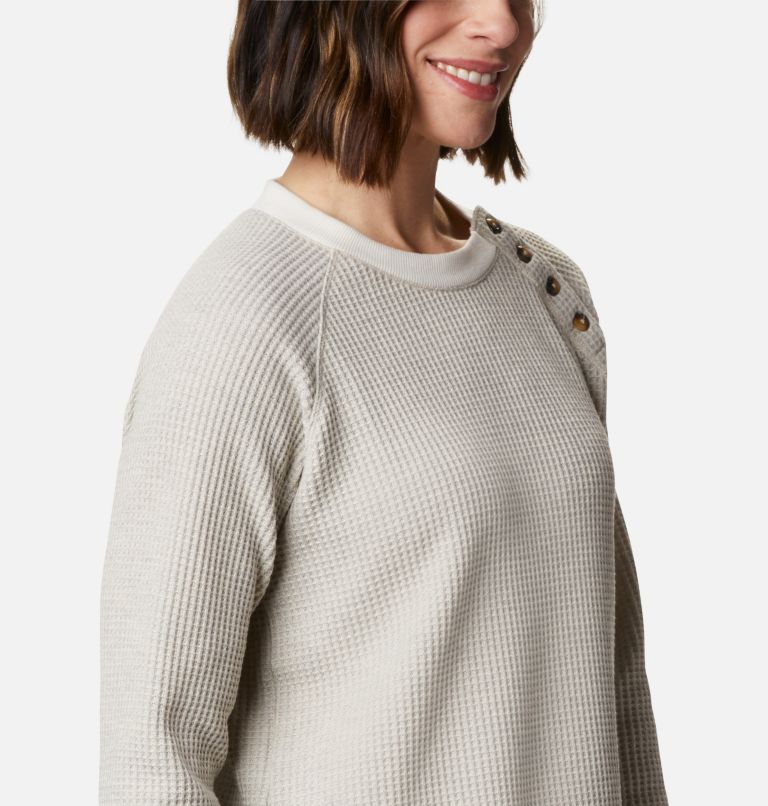 Chandail Chillin pour femme, Color: Chalk Thermal, image 5