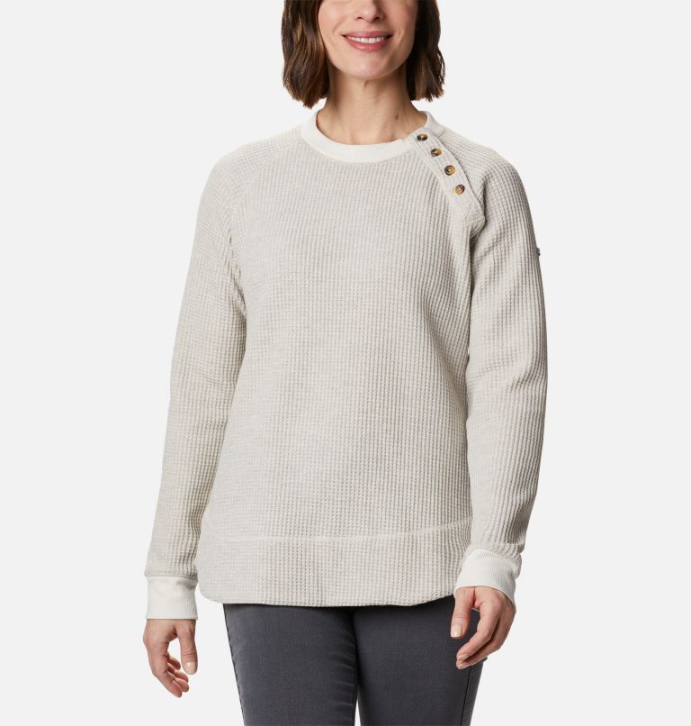 Chandail Chillin pour femme, Color: Chalk Thermal, image 1