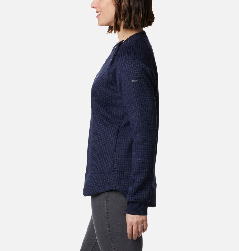 Chandail Chillin pour femme, Color: Dark Nocturnal Houndstooth, image 3