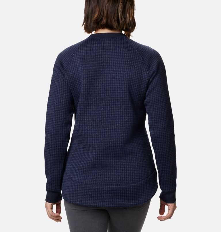 Chandail Chillin pour femme, Color: Dark Nocturnal Houndstooth, image 2