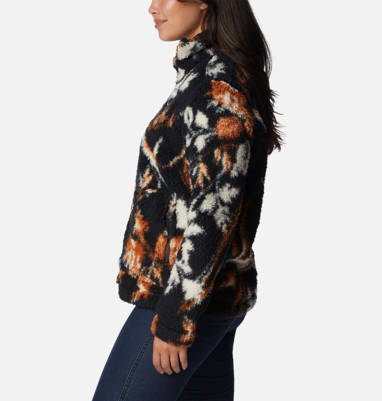 Winter Pass Sherpa FZ | 012 | M, Color: Black Fallgrass Print, image 3