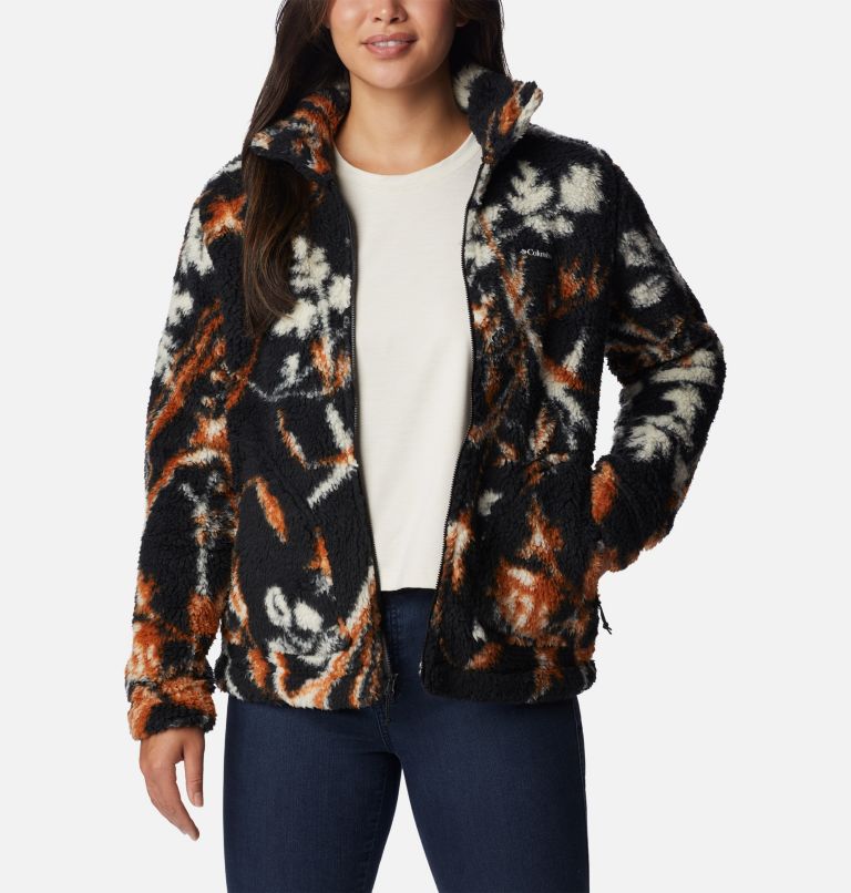 Winter Pass Sherpa FZ | 012 | M, Color: Black Fallgrass Print, image 6