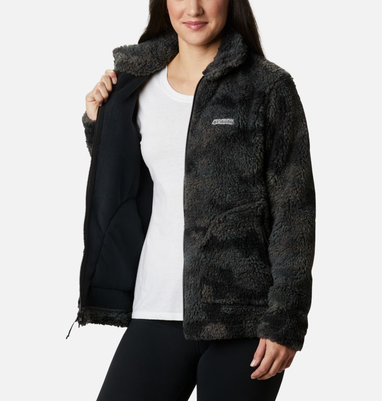 Winter Pass Sherpa FZ, Color: Black Camo, image 5