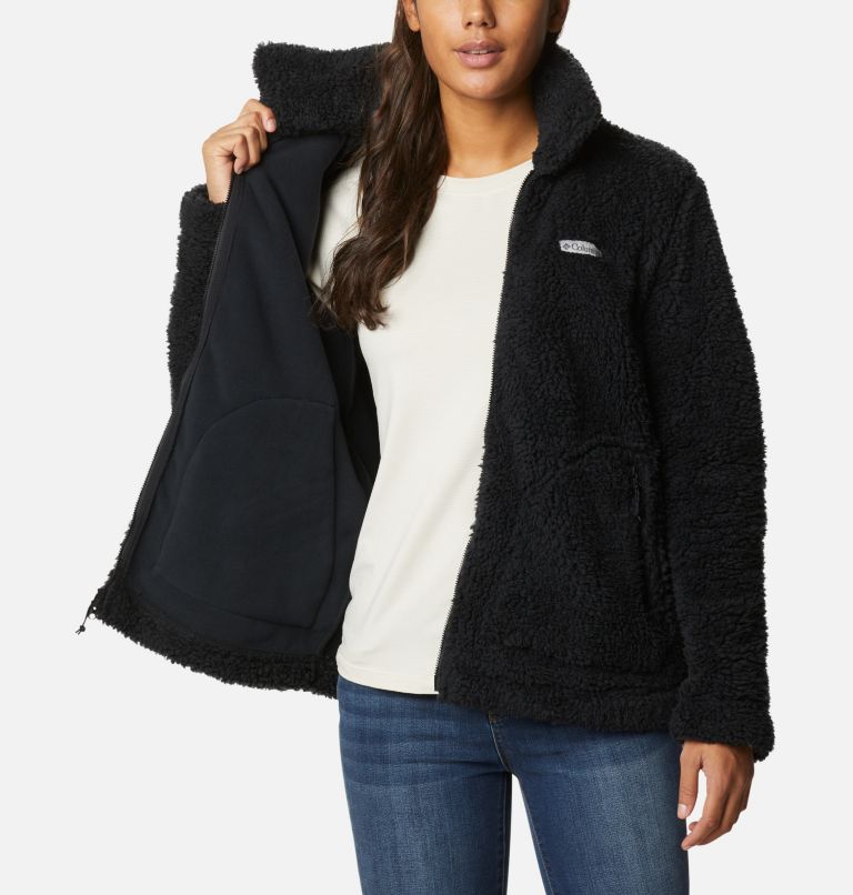 Veste en Polaire Sherpa, Femme Stature Standard