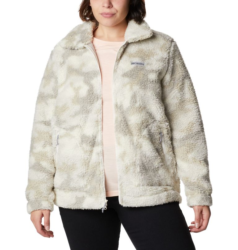 Women's Winter Pass™ Full Zip Fleece Jacket - Plus Size | Columbia ...