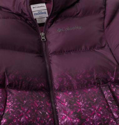 columbia girls puffer jacket