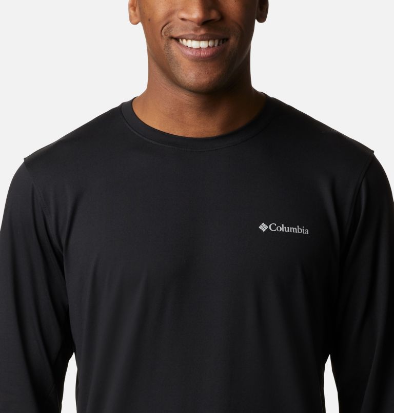 Unisex Black Trail T-Shirt: Small Logo