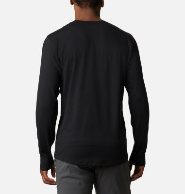 Men's Tech Trail&trade; Long Sleeve Crew II Shirt Tech Trail&trade; Long Sleeve Crew II | 010 | M, Black, back
