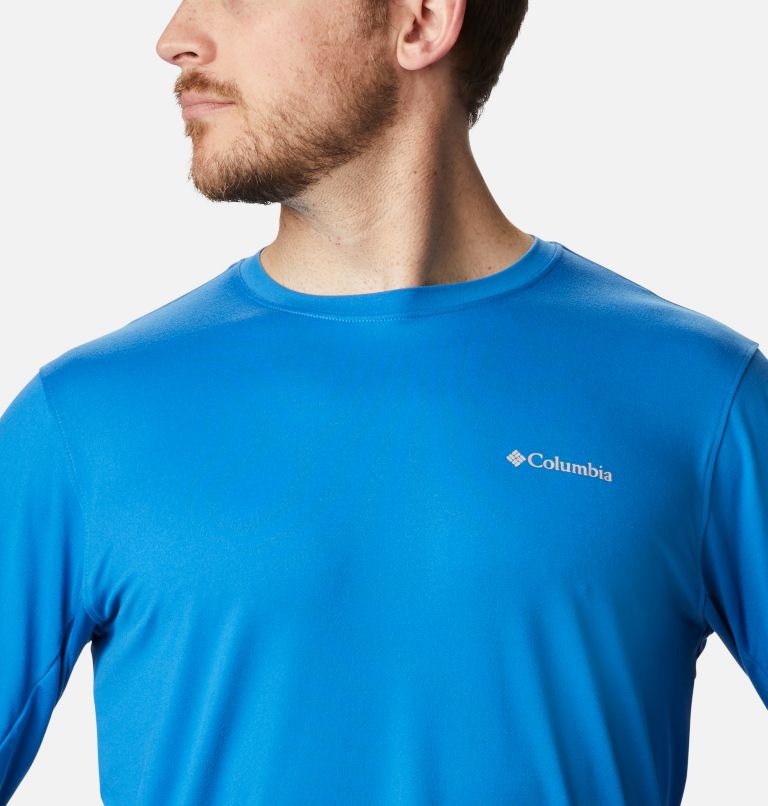Tech Trail Long Sleeve Crew II | 432 | XXL, Color: Bright Indigo, image 4