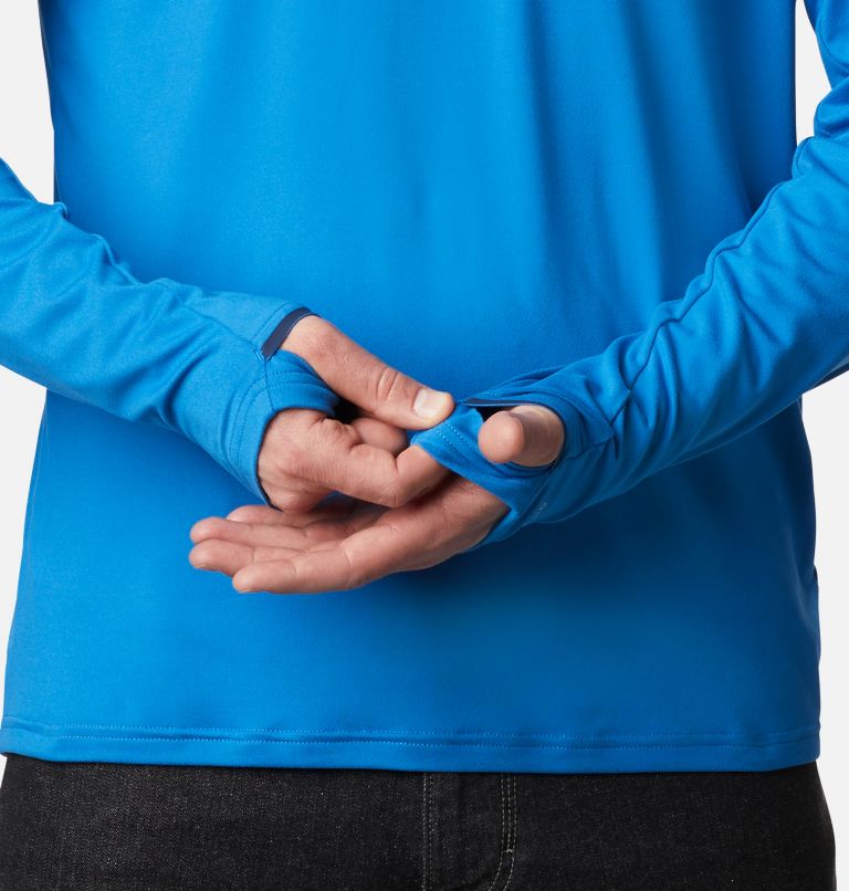 Tech Trail Long Sleeve Crew II | 432 | XXL, Color: Bright Indigo, image 5