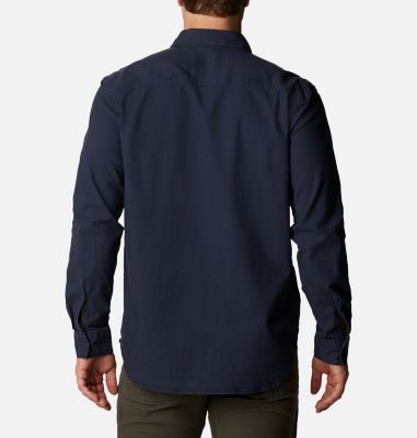 Men's Flare Gun&trade; Canvas Shirt Flare Gun&trade; Canvas Shirt | 464 | XXL, Collegiate Navy, back