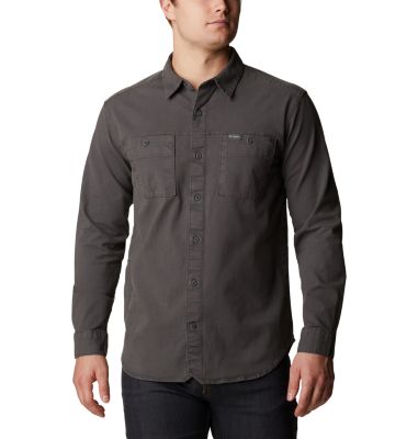 Men's Flare Gun&trade; Canvas Shirt Flare Gun&trade; Canvas Shirt | 464 | M, Shark, front