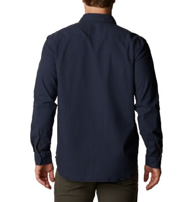 Men's Flare Gun&trade; Canvas Shirt Flare Gun&trade; Canvas Shirt | 464 | M, Collegiate Navy, back