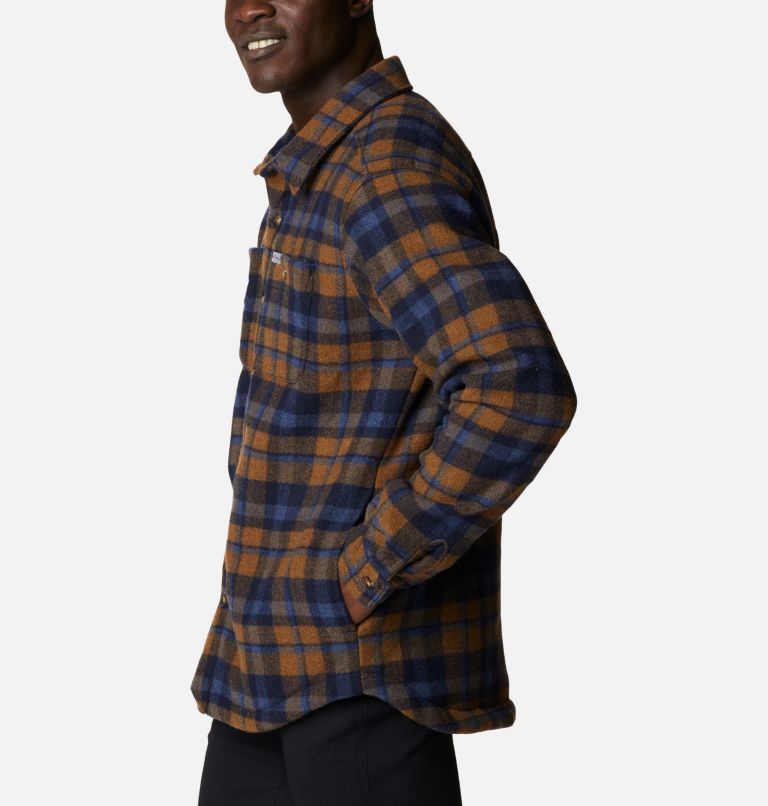 Windward Rugged Shirt Jacket | 464 | M, Color: Collegiate Navy Stair Step Check, image 3