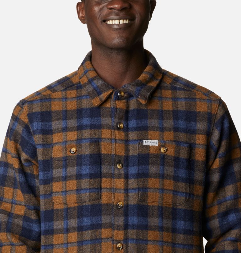 Windward Rugged Shirt Jacket | 464 | M, Color: Collegiate Navy Stair Step Check, image 4
