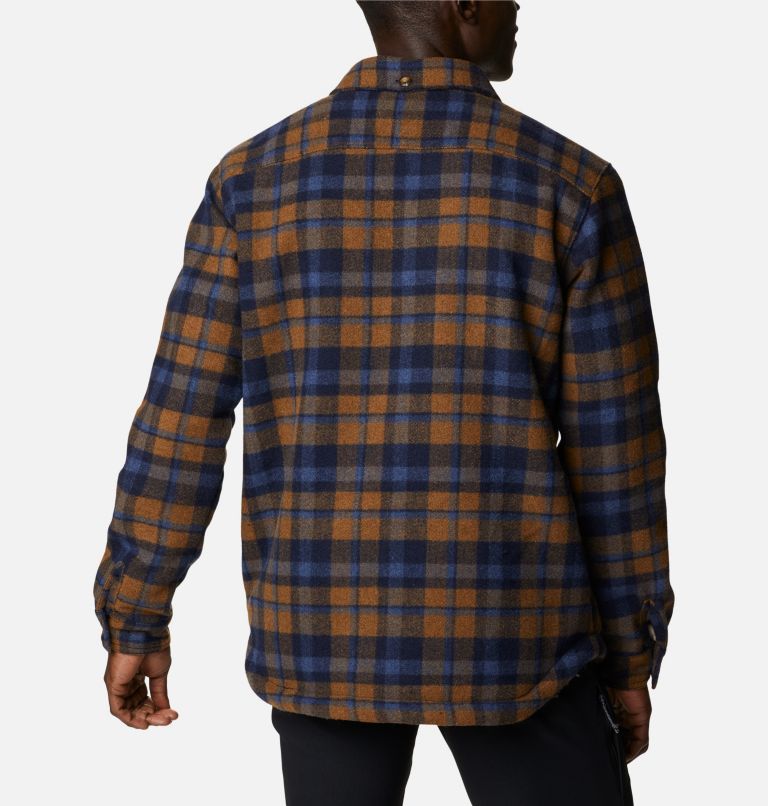 Windward Rugged Shirt Jacket | 464 | M, Color: Collegiate Navy Stair Step Check, image 2
