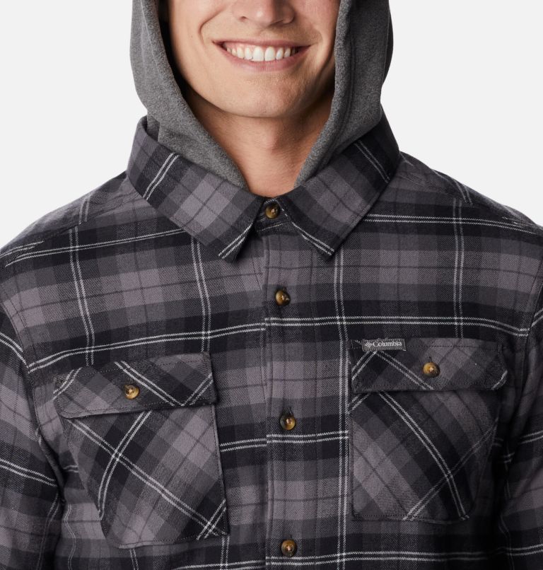 Columbia flannel hoodie on sale