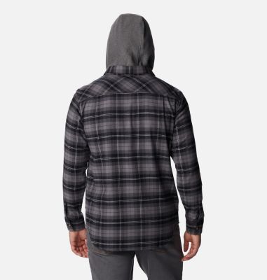 columbia hooded flannel