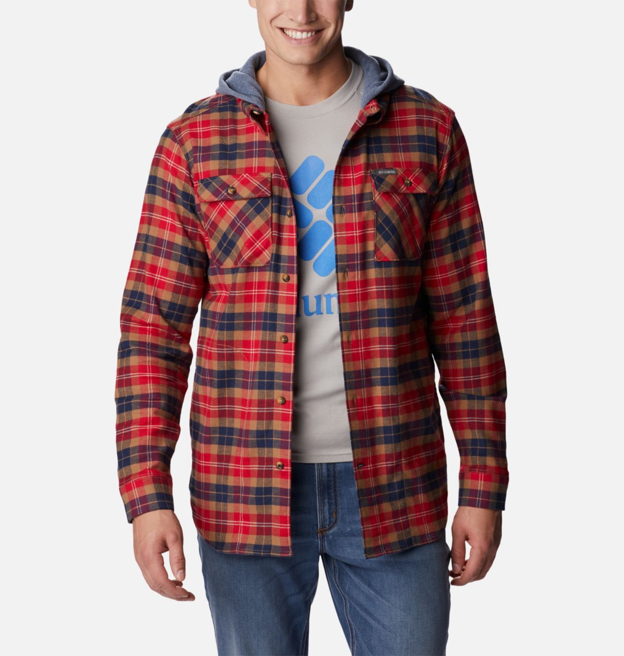 Men's Flare Gun™ Stretch Flannel Hoodie 7