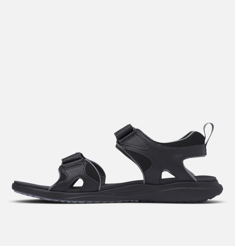 Men's Columbia Ankle Strap Sandal, Color: Black, Ti Grey Steel, image 7