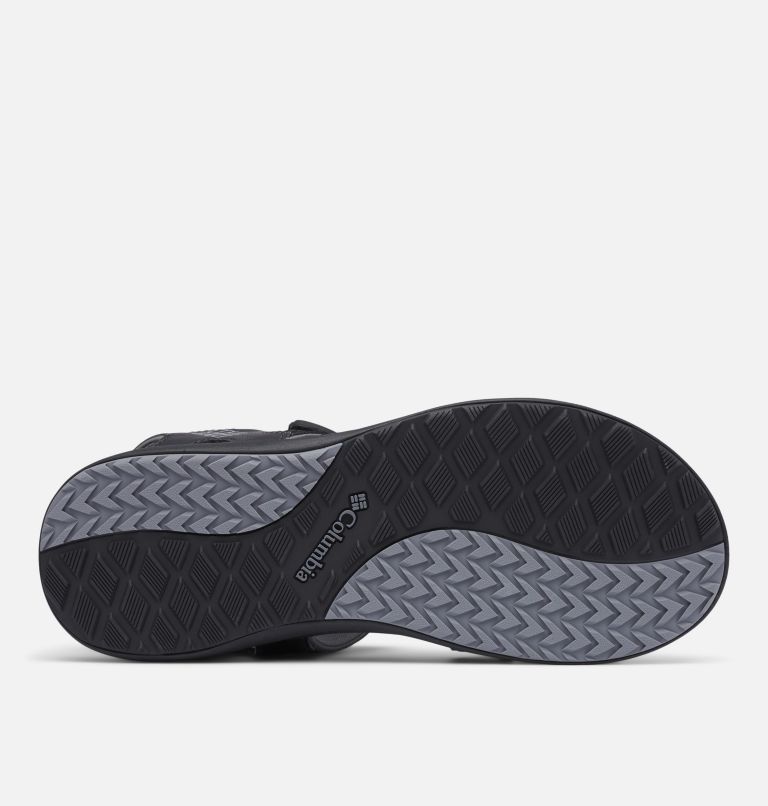 Men's Columbia Ankle Strap Sandal, Color: Black, Ti Grey Steel, image 6