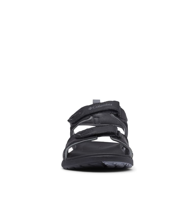 Thumbnail: Men's Columbia Ankle Strap Sandal, Color: Black, Ti Grey Steel, image 7