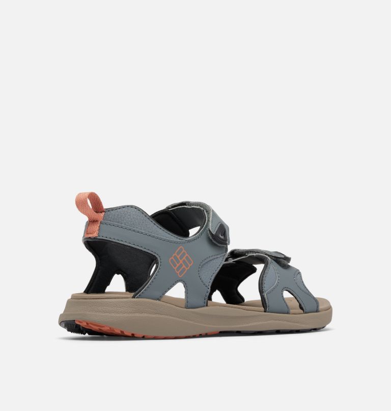 Men's Columbia2 Strap Sandal, Color: Graphite, Owl, image 9