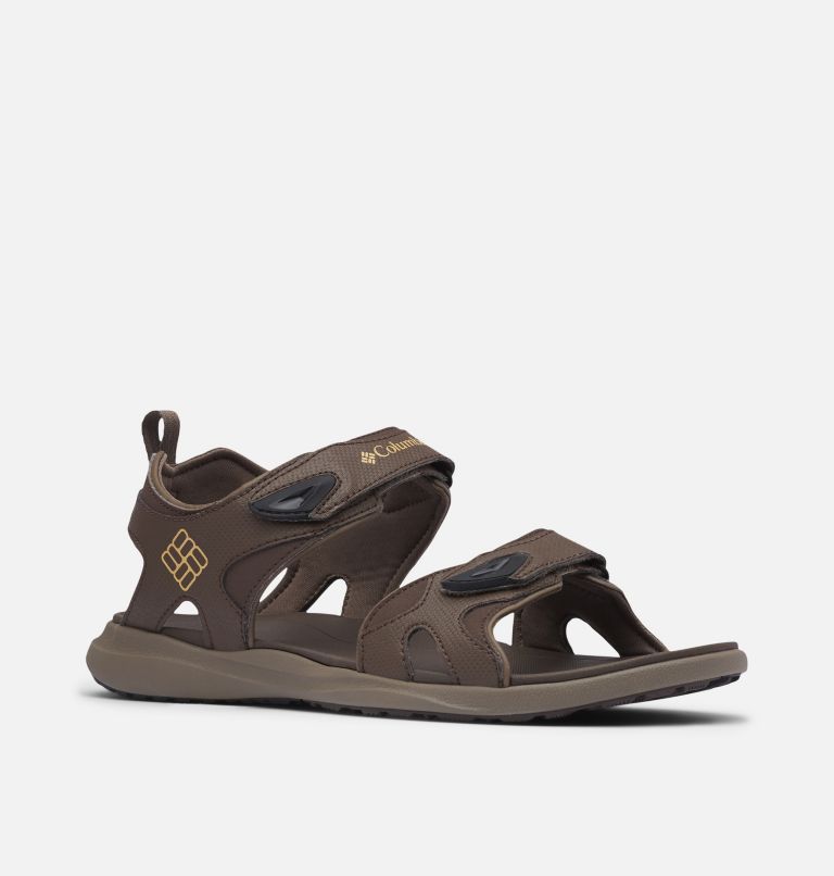 Men's Columbia Ankle Strap Sandal, Color: Cordovan, Curry, image 2