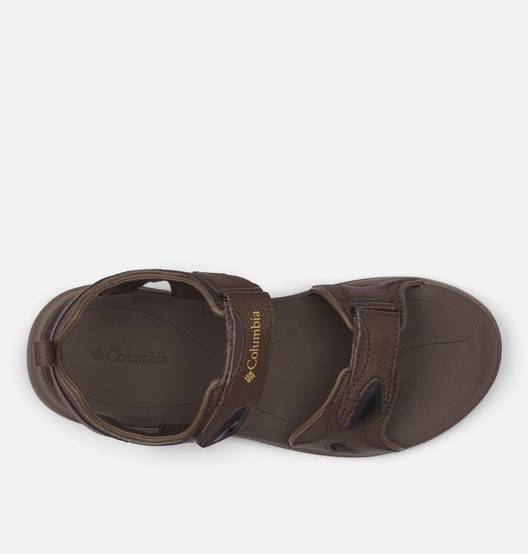 Men's Columbia Ankle Strap Sandal, Color: Cordovan, Curry, image 3