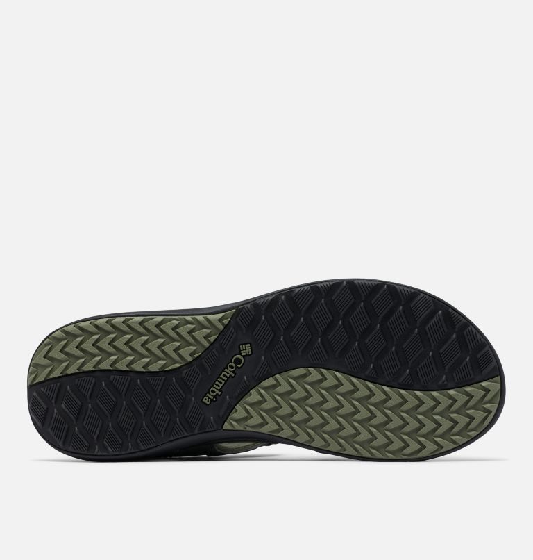 Men's Columbia2 Strap Sandal, Color: Gravel, Black, image 4