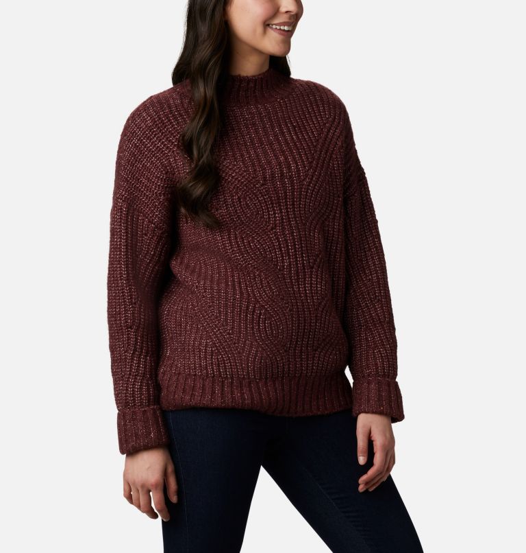 Chandail Pine Street pour femme, Color: Malbec Heather, image 5