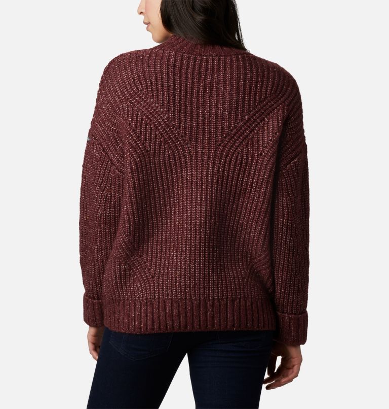 Chandail Pine Street pour femme, Color: Malbec Heather, image 2
