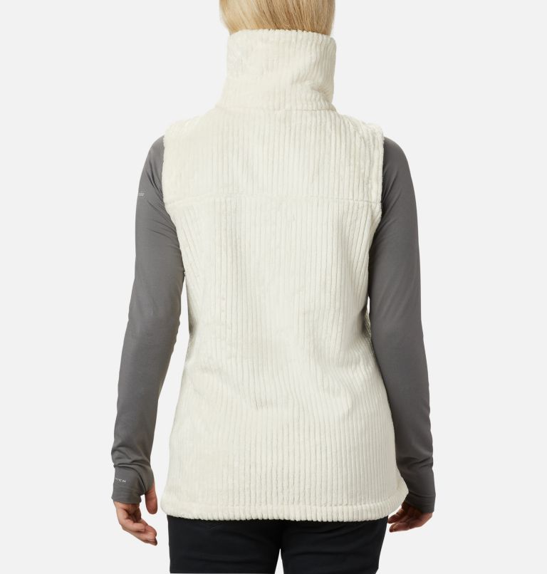 Fire Side Sherpa Vest | 191 | M, Color: Chalk Stripe, image 2