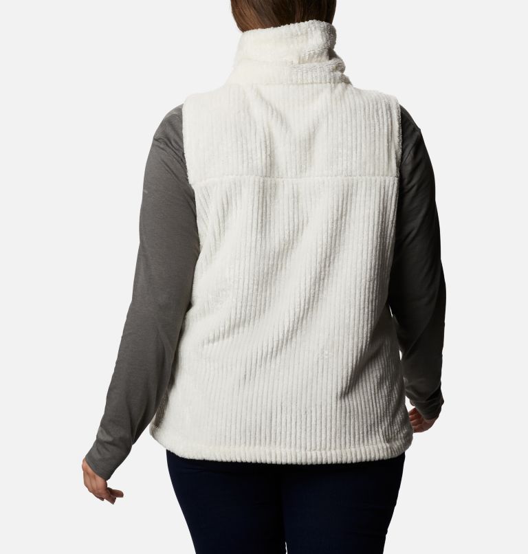Fire Side Sherpa Vest | 191 | 3X, Color: Chalk Stripe, image 2