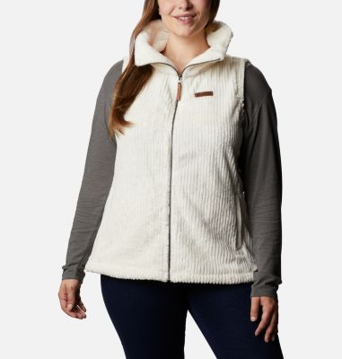 columbia fleece vest plus size